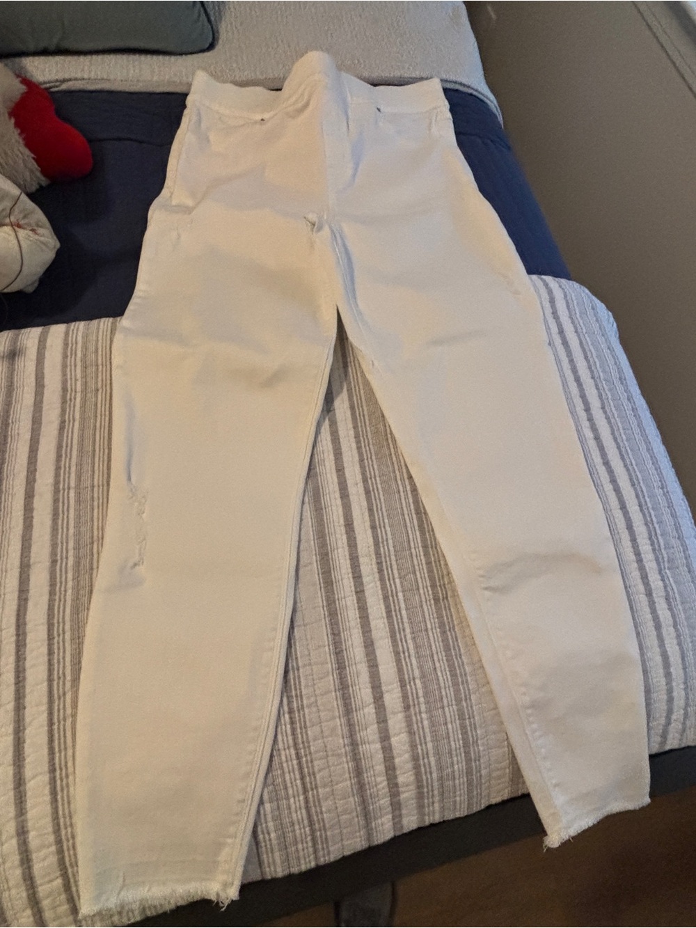 Women’s White Stretch Jeans Spanx